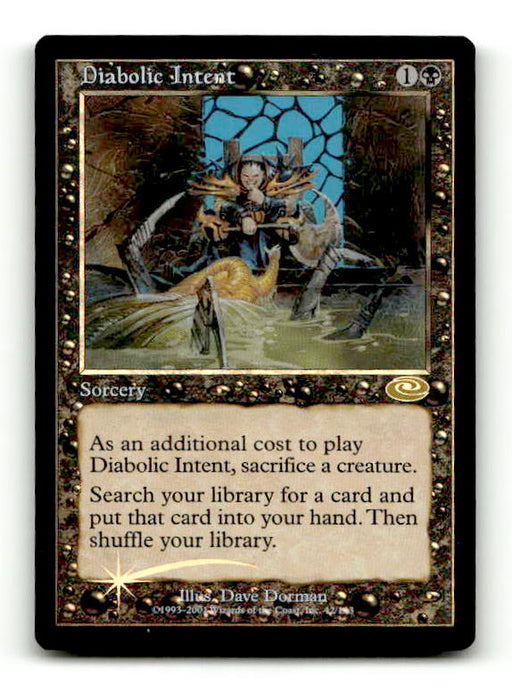 Diabolic Intent (PLS-042) [Planeshift] Foil (TGS00403) (Scan) High End MTG Single Wizards of the Coast
