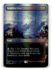Scalding Tarn (Dragonscale Foil) (SPG-117) [Special Guests] (Borderless) Foil (TGS00407) (Scan) High End MTG Single Wizards of the Coast