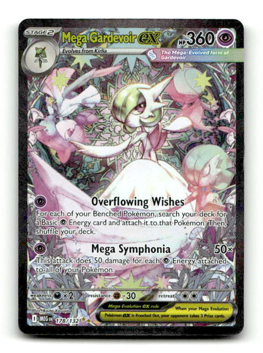 Mega Gardevoir ex - 178/132 - [ME01 Mega Evolution] Holofoil (TGS00420) (Scan) High End Pokemon Pokémon