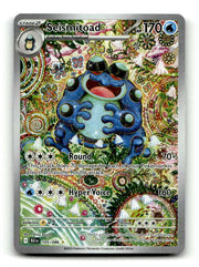 Seismitoad - 105/086 Holofoil [SV: Black Bolt] (TGS00421) (Scan) High End Pokemon Pokémon