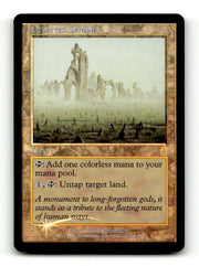 Deserted Temple (ODY-320) [Odyssey] Foil (TGS00430) (Scan) High End MTG Single Wizards of the Coast