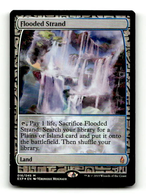 Flooded Strand (EXP-016) [Zendikar Expeditions] Foil (TGS00433) (Scan) High End MTG Single Wizards of the Coast