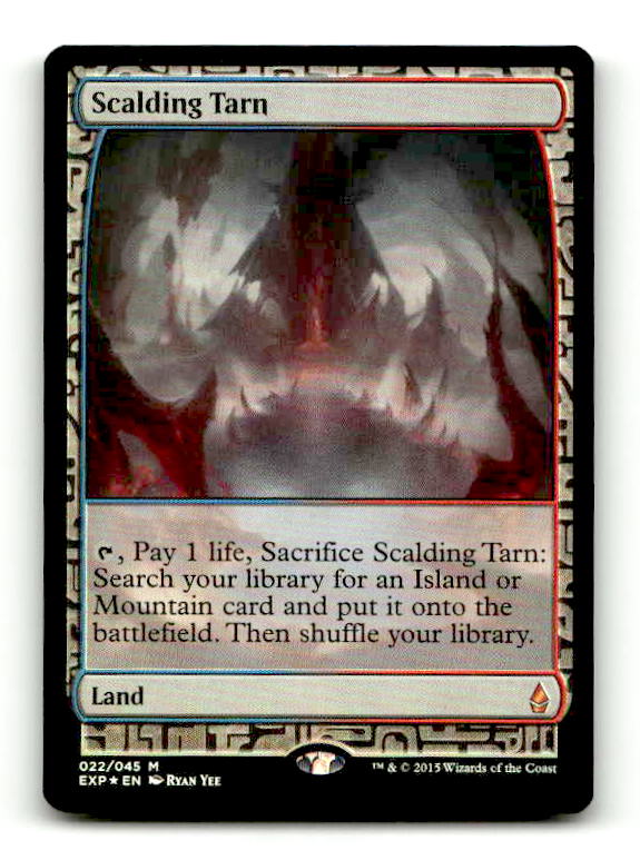 Scalding Tarn (EXP-022) [Zendikar Expeditions] Foil (TGS00435) (Scan) High End MTG Single Wizards of the Coast