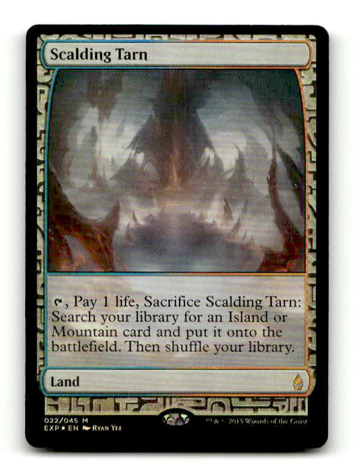 Scalding Tarn (EXP-022) [Zendikar Expeditions] Foil (TGS00436) (Scan) High End MTG Single Wizards of the Coast