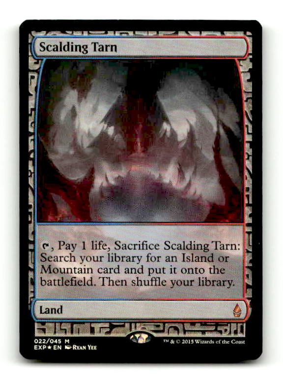 Scalding Tarn (EXP-022) [Zendikar Expeditions] Foil (TGS00437) (Scan) High End MTG Single Wizards of the Coast