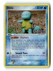 Ditto - 040/113 (Squirtle) (40/113) - [EX: Delta Species] Reverse Holofoil (TGS00449) (Scan) High End Pokemon Pokémon