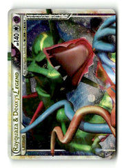 Rayquaza & Deoxys Legend (Top) (89/90) - [HGSS: Undaunted] Holofoil (TGS00461) (Scan) High End Pokemon Pokémon