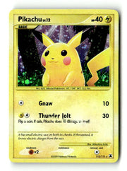 Pikachu (112/111) - [Platinum: Rising Rivals] Holofoil (TGS00464) (Scan) High End Pokemon Pokémon