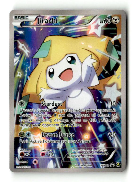 Jirachi - XY67a (XY67a/211) - [Promos: Alternate Art Promos] Holofoil (TGS00465) (Scan) High End Pokemon Pokémon