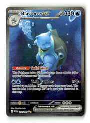 Blastoise ex - 200/165 - [SV: Scarlet & Violet 151] Holofoil (TGS00474) (Scan) High End Pokemon Pokémon
