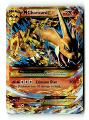 M Charizard EX (Y) (Secret) (107/106) - [XY: Flashfire] Holofoil (TGS00484) (Scan) High End Pokemon Pokémon