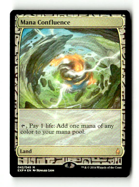 Mana Confluence (EXP-042) [Zendikar Expeditions] Foil (TGS00515) (Scan) High End MTG Single Wizards of the Coast