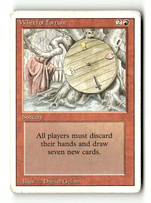 Wheel of Fortune (3ED-185) [Revised Edition] (TGS00519) (Scan) High End MTG Single Wizards of the Coast