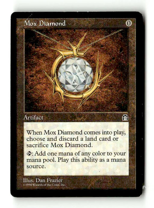 Mox Diamond (STH-138) [Stronghold] (TGS00523) (Scan) High End MTG Single Wizards of the Coast