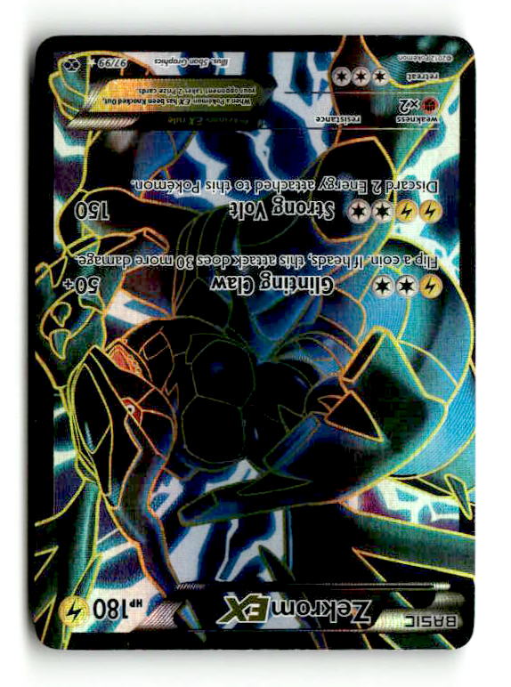 Zekrom EX (97 Full Art) 97/99 Holofoil [BW: Next Destinies] (TGS00553) (Scan)