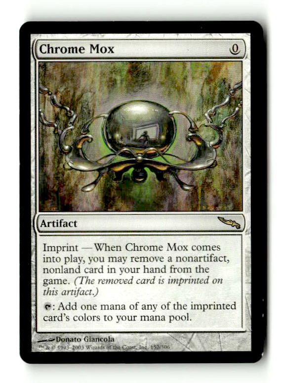 Chrome Mox (MRD-152) [Mirrodin] (TGS00558) (Scan)