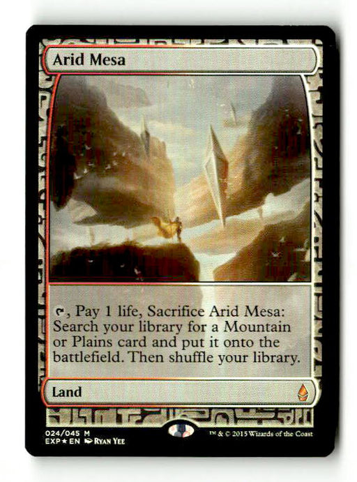 Arid Mesa (EXP-024) [Zendikar Expeditions] Foil (TGS00559) (Scan) High End MTG Single Wizards of the Coast