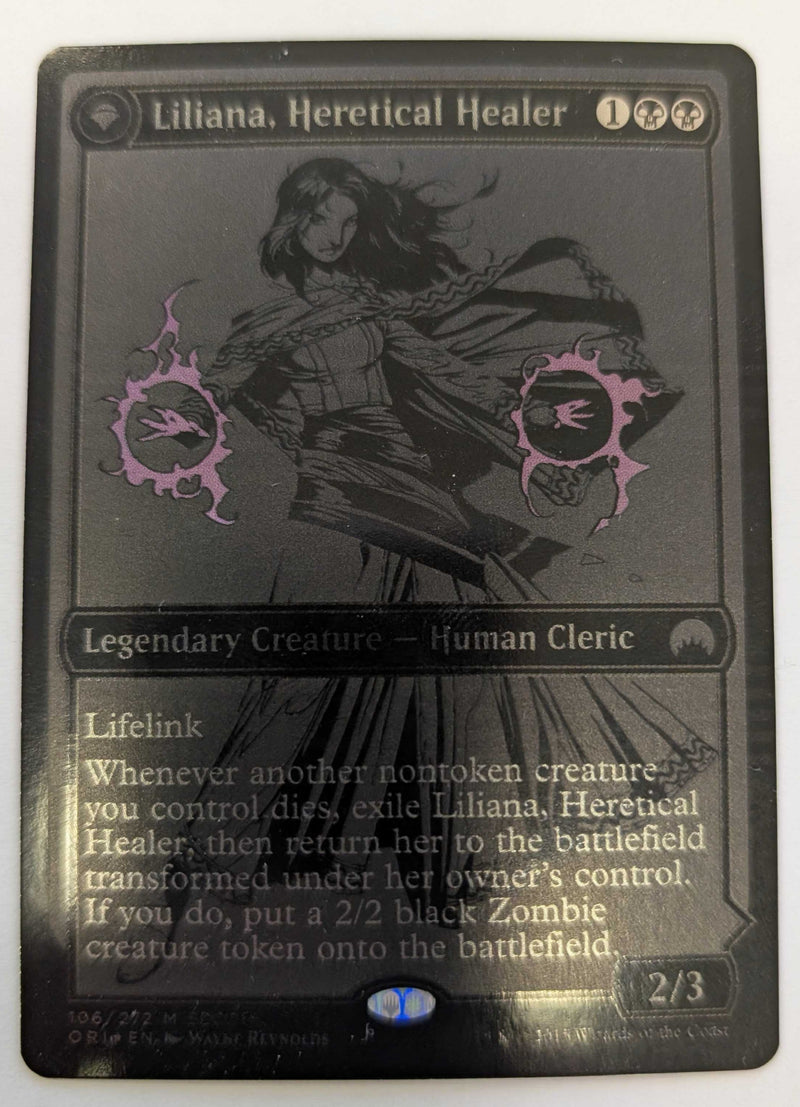 Liliana, Heretical Healer (SDCC 2015 Exclusive) (MEDIA-106) [Misc] San Diego Comic-Con 2015 Foil (TGS00568) (Scan)