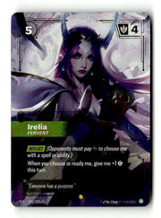 Irelia - Fervent (Overnumbered) (225/221) [Spiritforged] Foil (TGS00579) High End Riftbound Single Riot Games