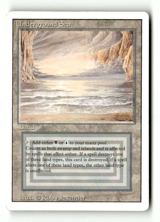 Underground Sea (3ED-290) [Revised Edition] (TGS00582) (Scan)