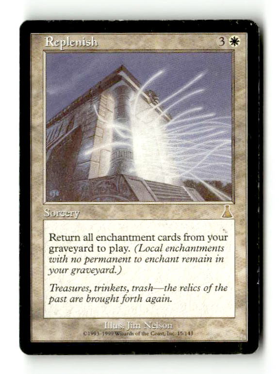 Replenish (UDS-015) [Urza's Destiny] (TGS00583) (Scan)