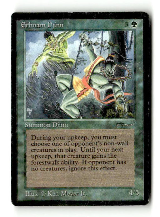 Erhnam Djinn (ARN-) [Oldschool] Arabian Nights (TGS00584) (Scan) High End MTG Single Wizards of the Coast