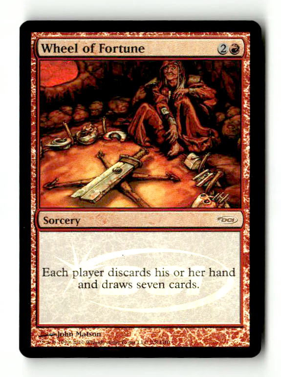 Wheel of Fortune (JDG-007) [Misc] Judge Gift Cards 2010 Foil (TGS00592) (Scan)