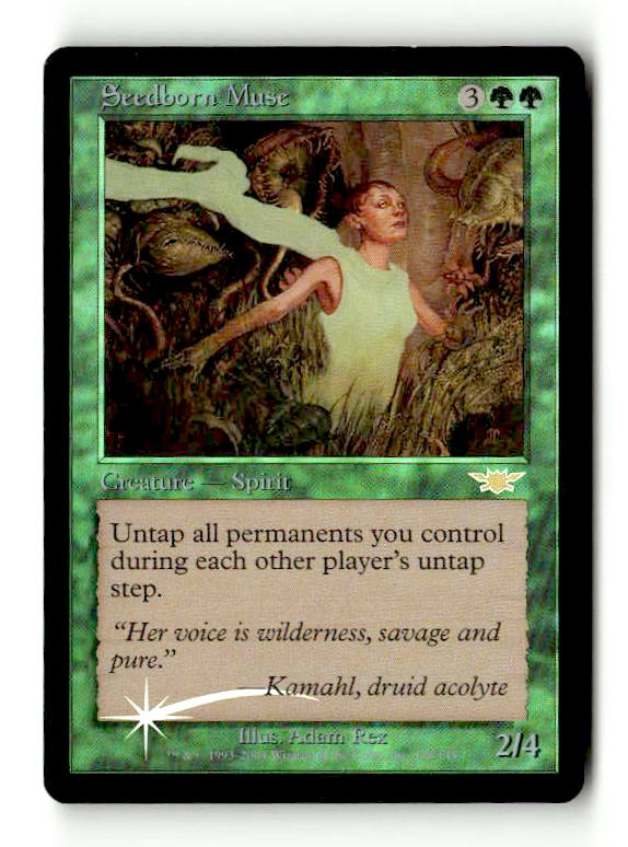 Seedborn Muse (LGN-138) [Legions] Foil (TGS00594) (Scan) High End MTG Single Wizards of the Coast