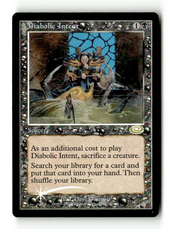 Diabolic Intent (PLS-042) [Planeshift] Foil (TGS00595) (Scan)