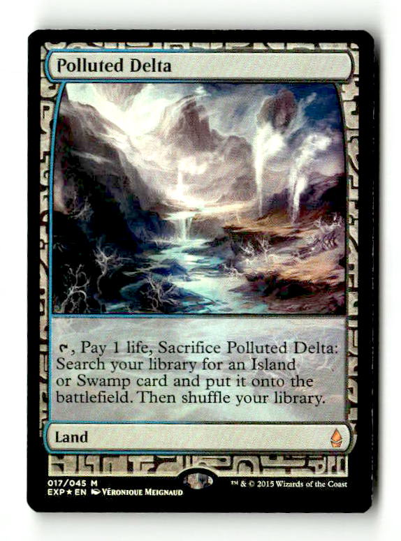 Polluted Delta (EXP-017) [Zendikar Expeditions] Foil (TGS00596) (Scan)