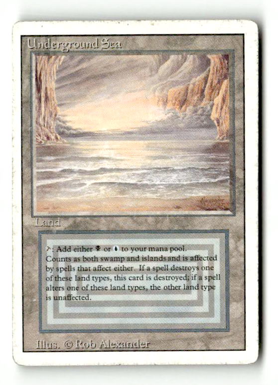 Underground Sea (3ED-290) [Revised Edition] (TGS00602) (Scan)