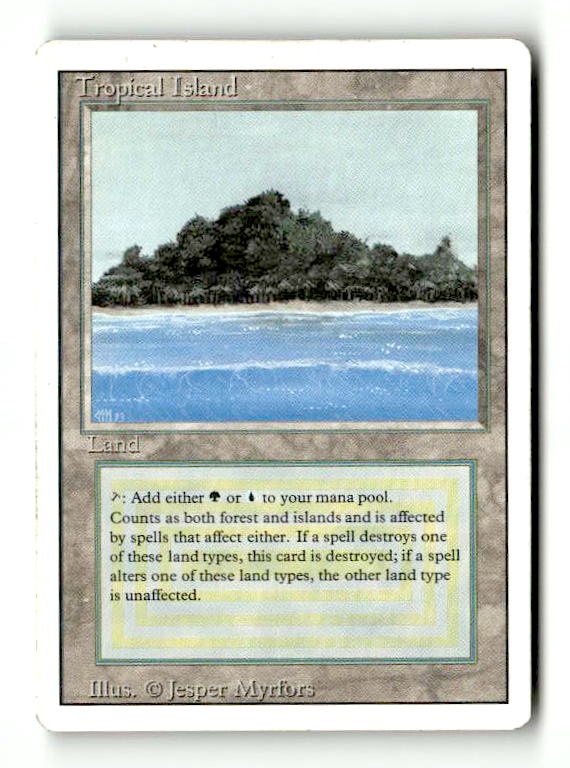 Tropical Island (3ED-288) [Revised Edition] (TGS00604) (Scan)