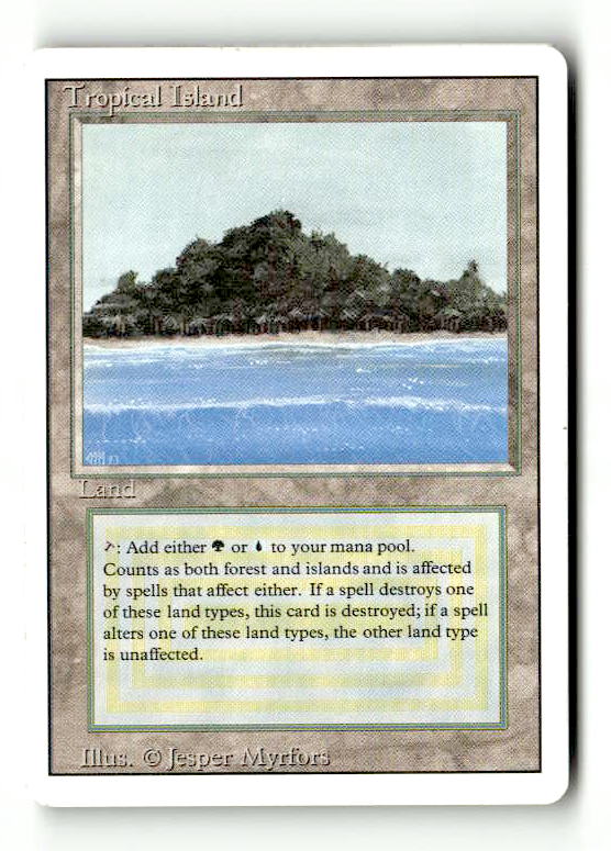 Tropical Island (3ED-288) [Revised Edition] (TGS00605) (Scan)