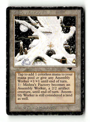Mishra's Factory (ATQ-80D) [Oldschool] Antiquities (TGS00615) (Scan) High End MTG Single Wizards of the Coast