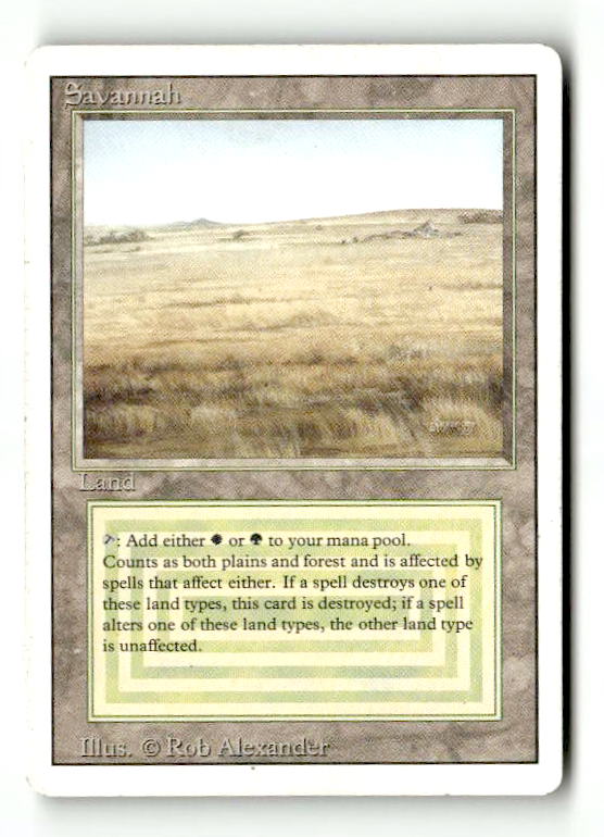 Savannah (3ED-285) [Revised Edition] (TGS00619) (Scan)