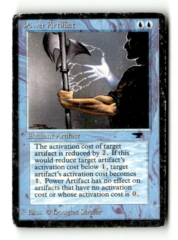 Power Artifact (ATQ-011) [Oldschool] Antiquities (TGS00633) (Scan)