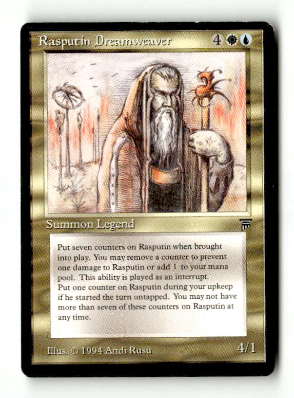 Rasputin Dreamweaver (LEG-253) [Oldschool] Legends (TGS00634) (Scan)