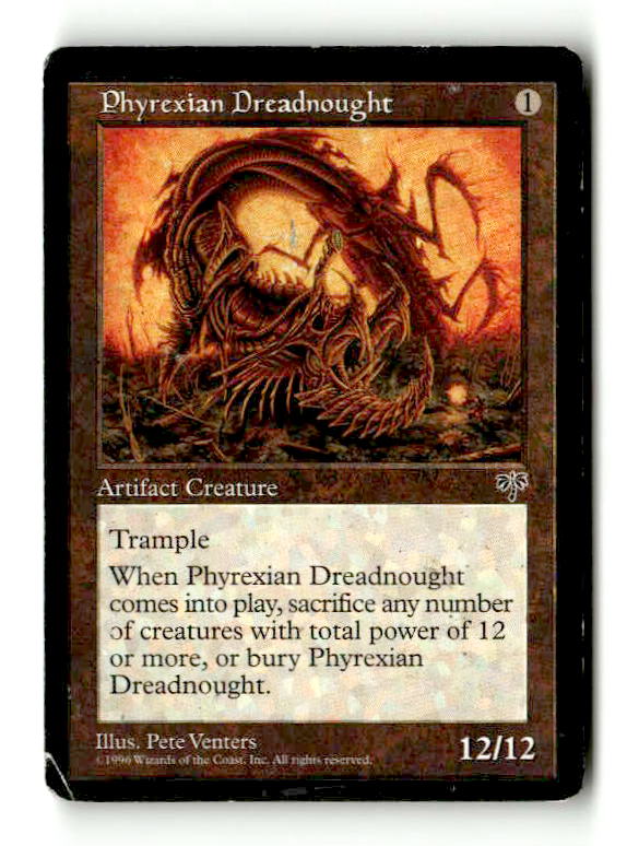 Phyrexian Dreadnought (MIR-315) [Mirage] (TGS00635) (Scan)