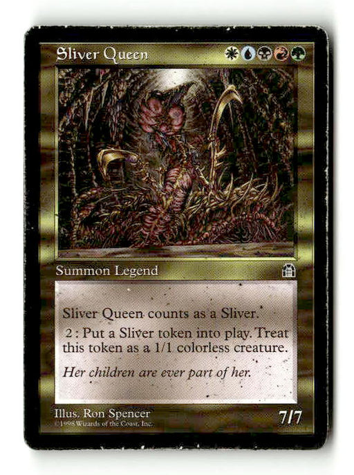 Sliver Queen (STH-129) [Stronghold] (TGS00636) (Scan) High End MTG Single Wizards of the Coast