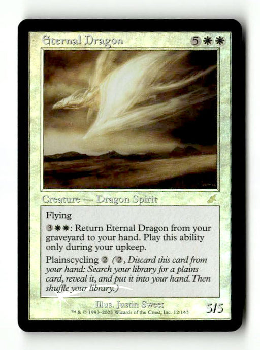 Eternal Dragon (SCG-012) [Scourge] Foil (TGS00541) (Scan) High End MTG Single Wizards of the Coast