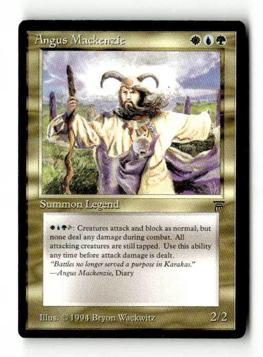 Angus Mackenzie (LEG-) [Oldschool] Legends (TGS00645) (Scan) High End MTG Single Wizards of the Coast
