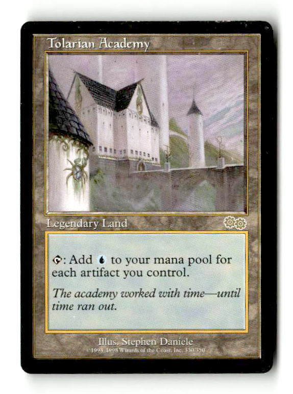 Tolarian Academy (USG-330) [Urza's Saga] (TGS00648) (Scan)