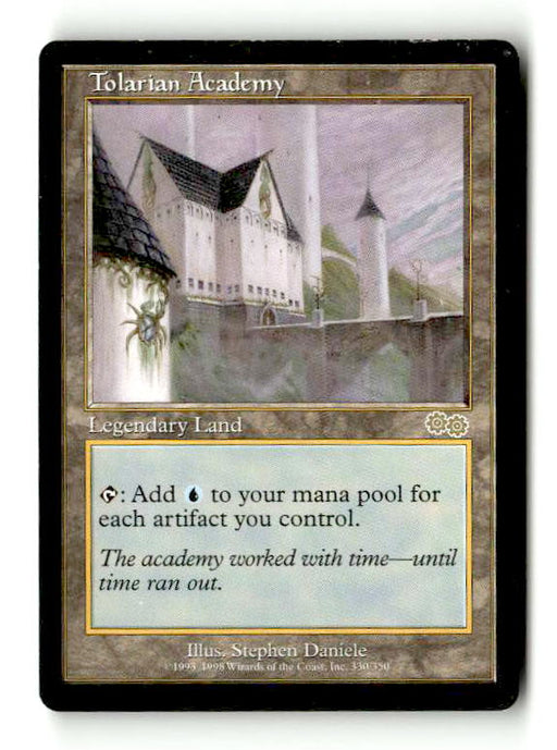 Tolarian Academy (USG-330) [Urza's Saga] (TGS00648) (Scan) High End MTG Single Wizards of the Coast