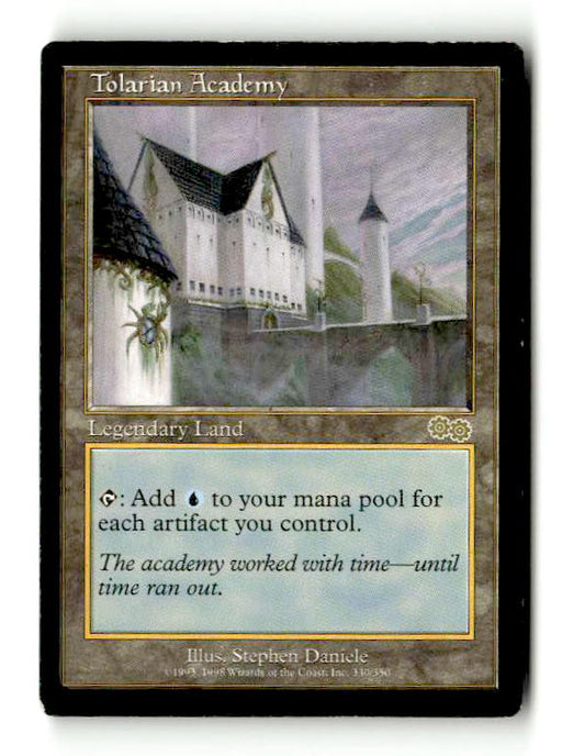 Tolarian Academy (USG-330) [Urza's Saga] (TGS00649) (Scan) High End MTG Single Wizards of the Coast