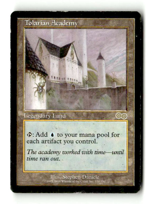 Tolarian Academy (USG-330) [Urza's Saga] (TGS00650) (Scan)