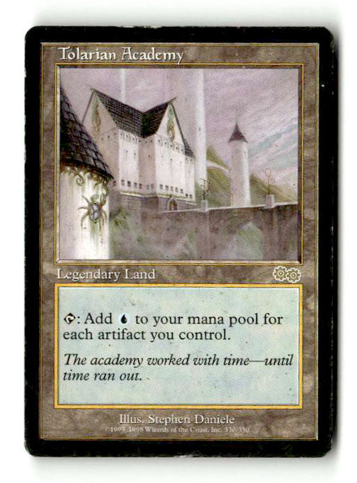 Tolarian Academy (USG-330) [Urza's Saga] (TGS00650) (Scan) High End MTG Single Wizards of the Coast