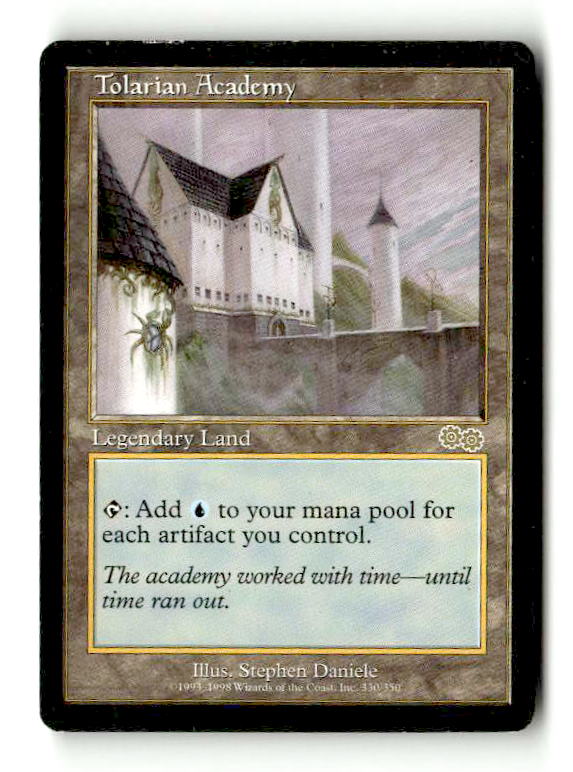 Tolarian Academy (USG-330) [Urza's Saga] (TGS00651) (Scan)