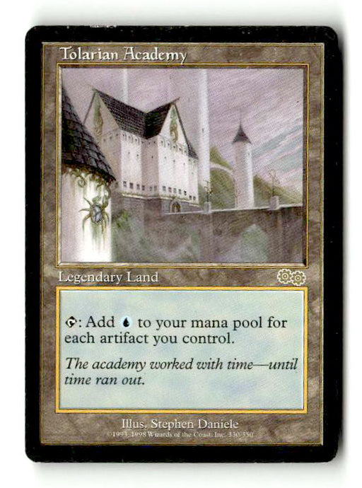 Tolarian Academy (USG-330) [Urza's Saga] (TGS00651) (Scan) High End MTG Single Wizards of the Coast