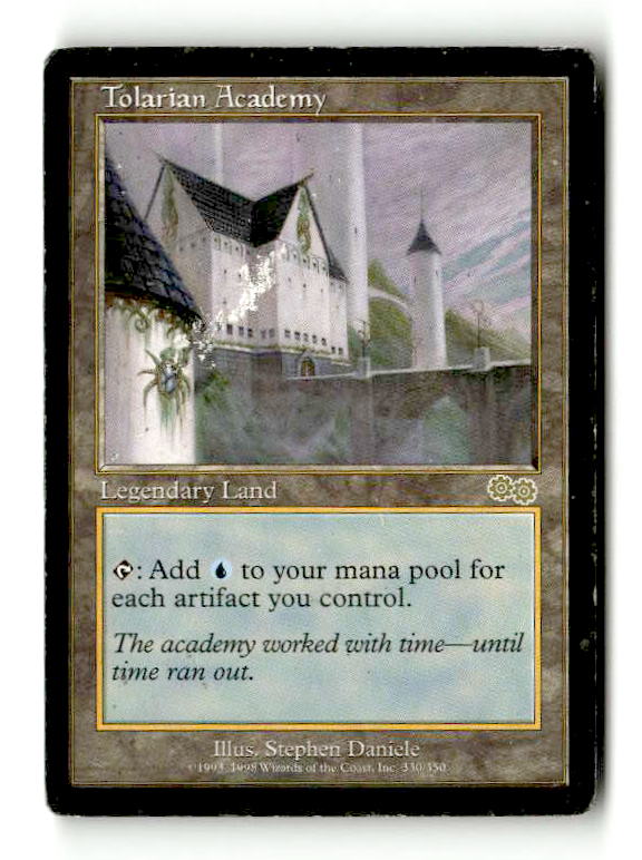 Tolarian Academy (USG-330) [Urza's Saga] (TGS00652) (Scan)