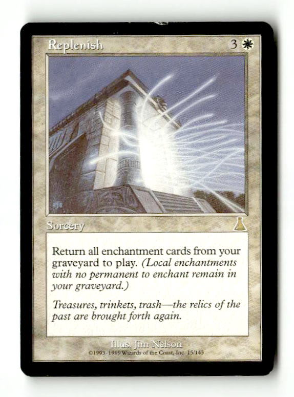 Replenish (UDS-015) [Urza's Destiny] (TGS00655) (Scan)
